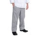 Chef Revival Men's Houndstooth Baggy Cook Pants - Extra Large Main Thumbnail 3