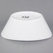 CAC F-OV6 Sushia 6.5 oz. Super White Oval Porcelain Fruit / Monkey Dish - 36/Case Main Thumbnail 5