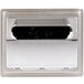 A stainless steel Vollrath in-counter napkin dispenser with a chrome faceplate.