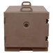 Cambro 1826MTC131 Camcarrier Dark Brown Front Loading Insulated Tray / Sheet Pan Carrier for Full Size Pans Main Thumbnail 3