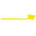 Carlisle 4051EC04 Sparta 20" Yellow Floating Utility / Pot Scrub Brush Main Thumbnail 3