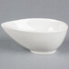 American Metalcraft PORB250 3 oz. White Egg-Shaped Porcelain Cup Main Thumbnail 2