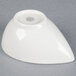 American Metalcraft PORB250 3 oz. White Egg-Shaped Porcelain Cup Main Thumbnail 4