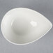 American Metalcraft PORB250 3 oz. White Egg-Shaped Porcelain Cup Main Thumbnail 5