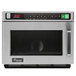 Amana HDC12A2 Heavy Duty Stainless Steel Commercial Microwave with Push Button Controls - 120V, 1200W Main Thumbnail 2