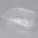 Genpak 12 oz. Clear Hinged Deli Container with High Dome Lid - 200/Case Main Thumbnail 2