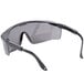 Scratch Resistant Safety Glasses / Eye Protection - Black with Gray Lens Main Thumbnail 7