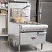 APW Wyott APW-F25C LP Liquid Propane 25 lb. Countertop Fryer - 60,000 BTU Main Thumbnail 1
