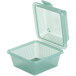 GET EC-08 4 3/4" x 4 3/4" x 3 1/4" Jade Green Customizable Reusable Eco-Takeouts Container - 24/Case Main Thumbnail 3