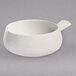 Hall China by Steelite International HL6430AWHA Ivory (American White) 16 oz. Side Handle Soup Bowl - 24/Case Main Thumbnail 1