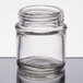Tablecraft GJ15 1.5 oz. Glass Tasting Jar / Sauce Cup Main Thumbnail 2