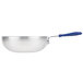 11" Aluminum Non-Stick Stir Fry Pan with Blue Silicone Handle Main Thumbnail 5