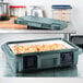 Cambro UPC140401 Camcarrier Ultra Pan Carrier® Slate Blue Top Loading 4" Deep Insulated Food Pan Carrier Main Thumbnail 5