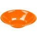 Creative Converting 28191051 12 oz. Sunkissed Orange Plastic Bowl - 240/Case Main Thumbnail 2