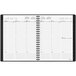 At-A-Glance 70950X45 8 1/2" x 11" Graphite January 2023 - December 2023 Contemporary Weekly / Monthly Planner Main Thumbnail 3