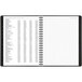 At-A-Glance 70950X45 8 1/2" x 11" Graphite January 2023 - December 2023 Contemporary Weekly / Monthly Planner Main Thumbnail 4