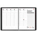 At-A-Glance 7086405 8 1/4" x 11" Black January 2023 - December 2023 Weekly / Monthly Appointment Book Main Thumbnail 2
