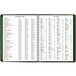 At-A-Glance 70950G60 8 1/4" x 10 7/8" Green January 2023 - December 2023 Classic Weekly / Monthly Appointment Book Main Thumbnail 4