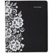At-A-Glance 541905 Lacey 9 1/4" x 11 3/8" Black/White January 2023 - January 2024 Professional Weekly / Monthly Appointment Book Main Thumbnail 1