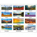 An At-A-Glance wall calendar with different landscapes for each month.