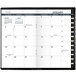At-A-Glance 7006405 3 1/2" x 6 1/8" Black January 2023 - January 2024 Refillable Pocket Size Monthly Planner Main Thumbnail 2