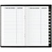 At-A-Glance 7006405 3 1/2" x 6 1/8" Black January 2023 - January 2024 Refillable Pocket Size Monthly Planner Main Thumbnail 4