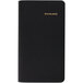At-A-Glance 7006405 3 1/2" x 6 1/8" Black January 2023 - January 2024 Refillable Pocket Size Monthly Planner Main Thumbnail 1