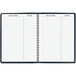 At-A-Glance 7095020 8 1/4" x 10 7/8" Navy January 2022 - January 2023 Weekly Appointment Book Main Thumbnail 3