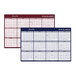 At-A-Glance A152 32" x 48" Blue / Red Reversible Horizontal Erasable January 2023 - December 2023 Wall Planner Main Thumbnail 1