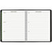 At-A-Glance 70120G05 6 7/8" x 8 3/4" Black January 2023 - December 2023 Recycled Monthly Planner Main Thumbnail 4