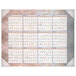 At-A-Glance 89702 22" x 17" Marble Burgundy Monthly January 2023 - December 2023 Desk Pad Calendar Main Thumbnail 2