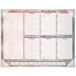 At-A-Glance 89702 22" x 17" Marble Burgundy Monthly January 2023 - December 2023 Desk Pad Calendar Main Thumbnail 3