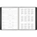 At-A-Glance 70950X05 8 1/4" x 10 7/8" Black January 2023 - December 2023 Contemporary Weekly / Monthly Planner Main Thumbnail 4