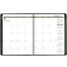 At-A-Glance 70950G05 8 1/4" x 10 7/8" Black January 2023 - December 2023 Classic Weekly / Monthly Appointment Book Main Thumbnail 3