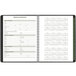 At-A-Glance 70950G05 8 1/4" x 10 7/8" Black January 2023 - December 2023 Classic Weekly / Monthly Appointment Book Main Thumbnail 4