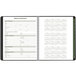 At-A-Glance 70260G05 9" x 11" Black January 2023 - January 2024 Recycled Monthly Planner Main Thumbnail 5