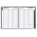 At-A-Glance G520H00 DayMinder 8" x 11" Black January 2023 - December 2023 Hardcover Weekly Appointment Book Main Thumbnail 2