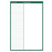 At-A-Glance PM31028 32" x 48" Green / White Vertical Erasable January 2022 - December 2022 Wall Planner Main Thumbnail 2