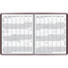 At-A-Glance 7026050 8 7/8" x 11" Winestone January 2023 - March 2024 Monthly Planner Main Thumbnail 2