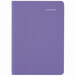 A purple At-A-Glance weekly/monthly appointment book with spiral binding and white text on the cover.
