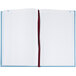 Adams ARB712CR5 7 5/8" x 12 1/8" Blue 500-Page Ledger Book Main Thumbnail 3