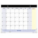 An At-A-Glance desk pad calendar with numbers and days of the week on it.