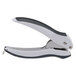 Bostitch PaperPro 2402 inLIGHT 10 Sheet Gray Handheld 1 Hole Punch with Rubber Grip - 1/4" Holes Main Thumbnail 4