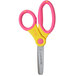 Westcott 14596 5" Stainless Steel Blunt Tip Kids Scissors with Antimicrobial Protection and Soft Handle Main Thumbnail 1
