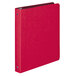 Wilson Jones 38619 Executive Red Non-View Binder with 1" Round Rings Main Thumbnail 2