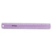 Westcott 12975 12" Jewel Colored Plastic Ruler - 1/16" Standard Scale Main Thumbnail 1