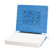 Acco 54122 Letter Size Side Bound Hanging Data Post Binder - 6" Capacity with 2 Fasteners, Light Blue Main Thumbnail 1