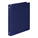 Acco 39712 Accohide Dark Blue Non-View Binder with 1" Round Rings Main Thumbnail 2