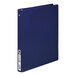 Acco 39702 Accohide Dark Blue Non-View Binder with 1/2" Round Rings Main Thumbnail 3
