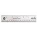 Westcott 10415 12" Stainless Steel Ruler with Cork Back and Hanging Hole - 1/16" Standard Scale Main Thumbnail 2